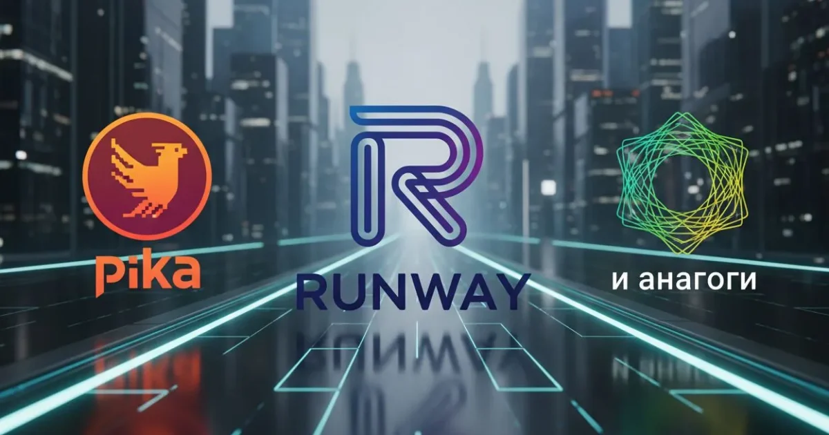 Runway, Pika и аналоги: возможности нейросетей для генерации видео