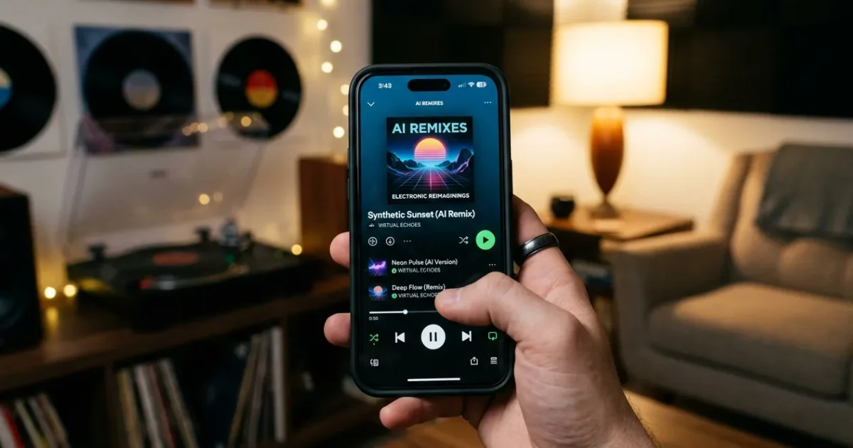AI-ремиксы в Spotify: почему музыкальная индустрия меняет правила игры